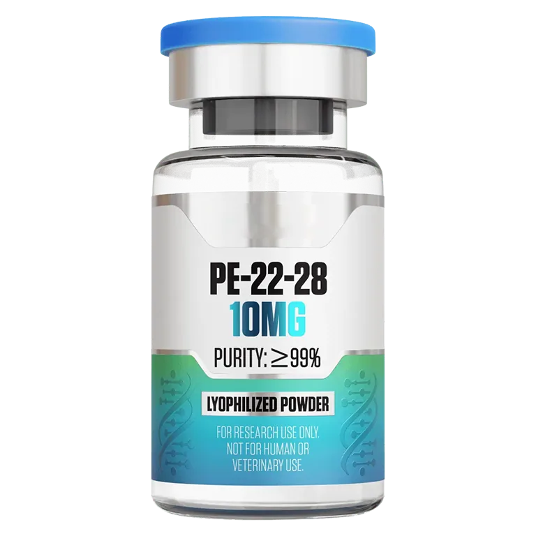 PE-22-28 (10 mg Vial) 10 mg vial of lyophilized research peptide