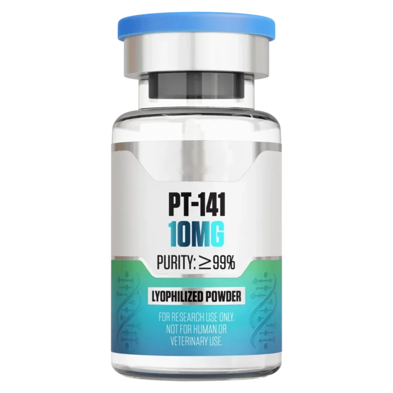 PT-141 (10 mg Vial) 10 mg vial of lyophilized research peptide