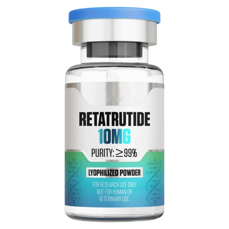 Retatrutide (10 mg Vial) 10 mg vial of lyophilized research peptide